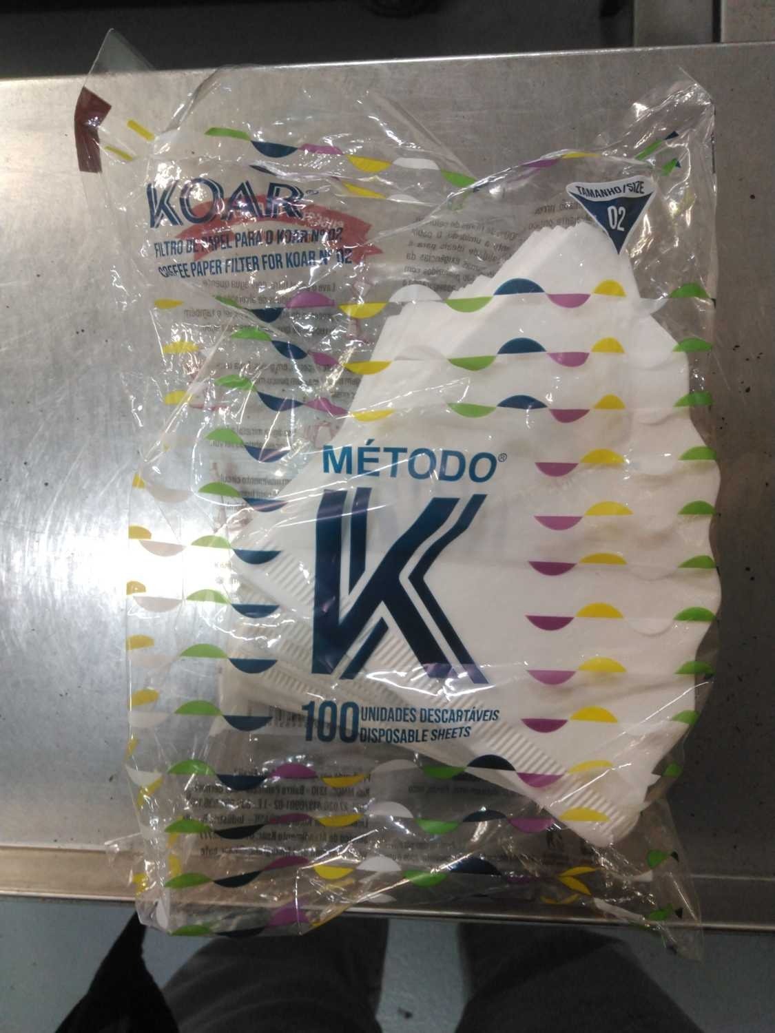 Filtro de papel nº02 - 100 unidades - KOAR