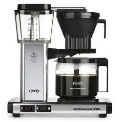 Máquina Café Filtro Prateado Moccamaster