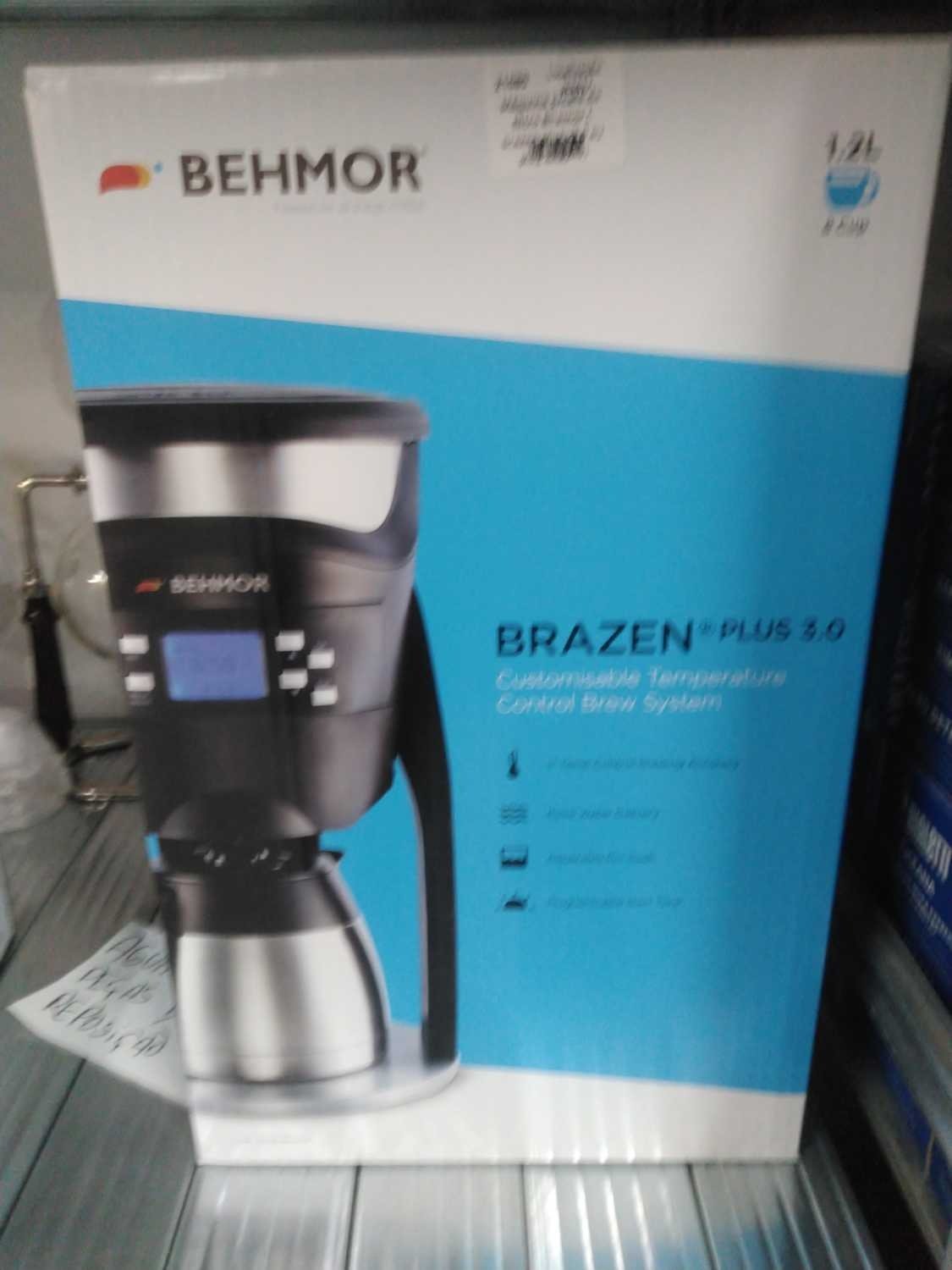 Máquina p/café de filtro Bhemor ( brazen plus v3.0 eu plug 220-24v)