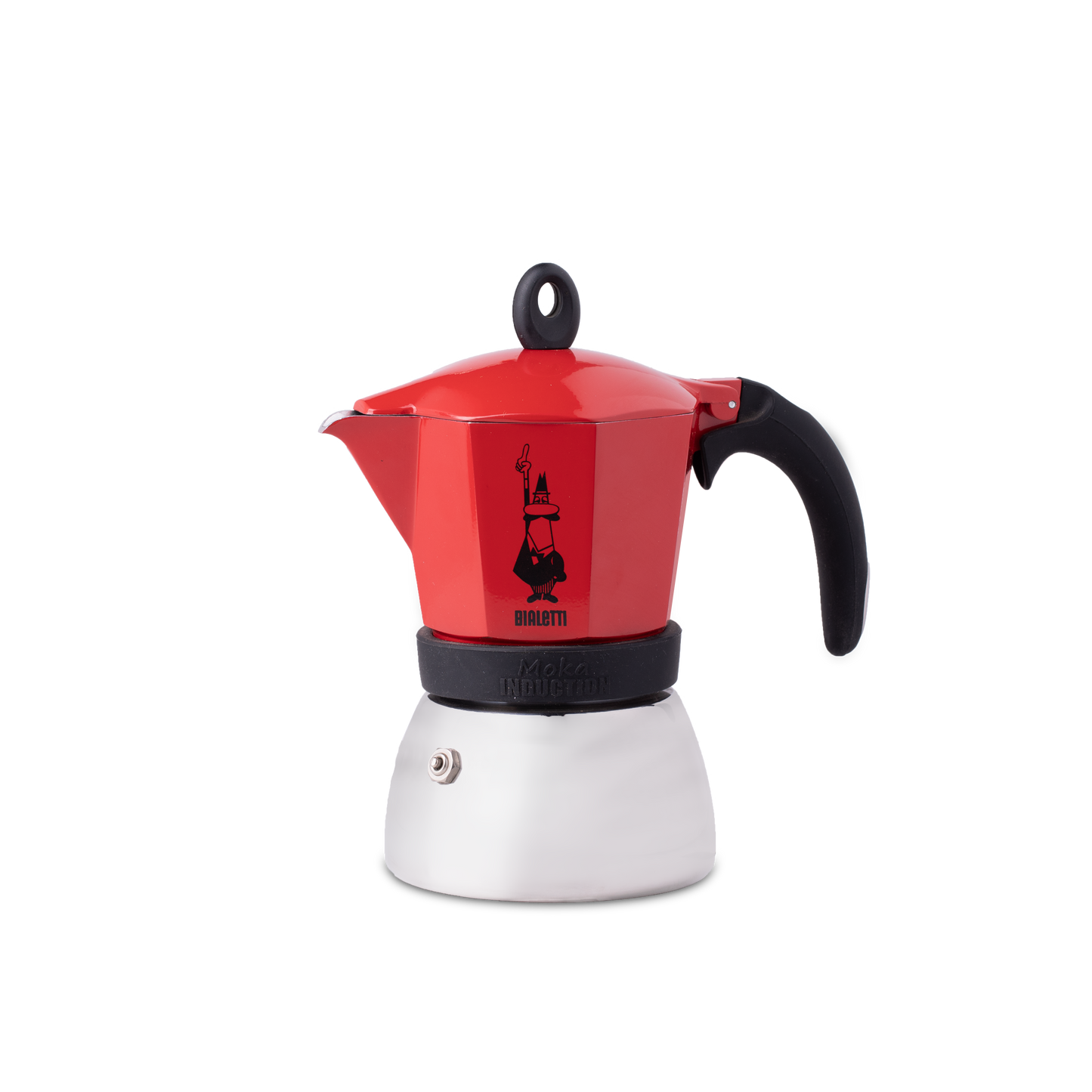 Cafeteira 6 Chav Indução Vermelha Bialetti