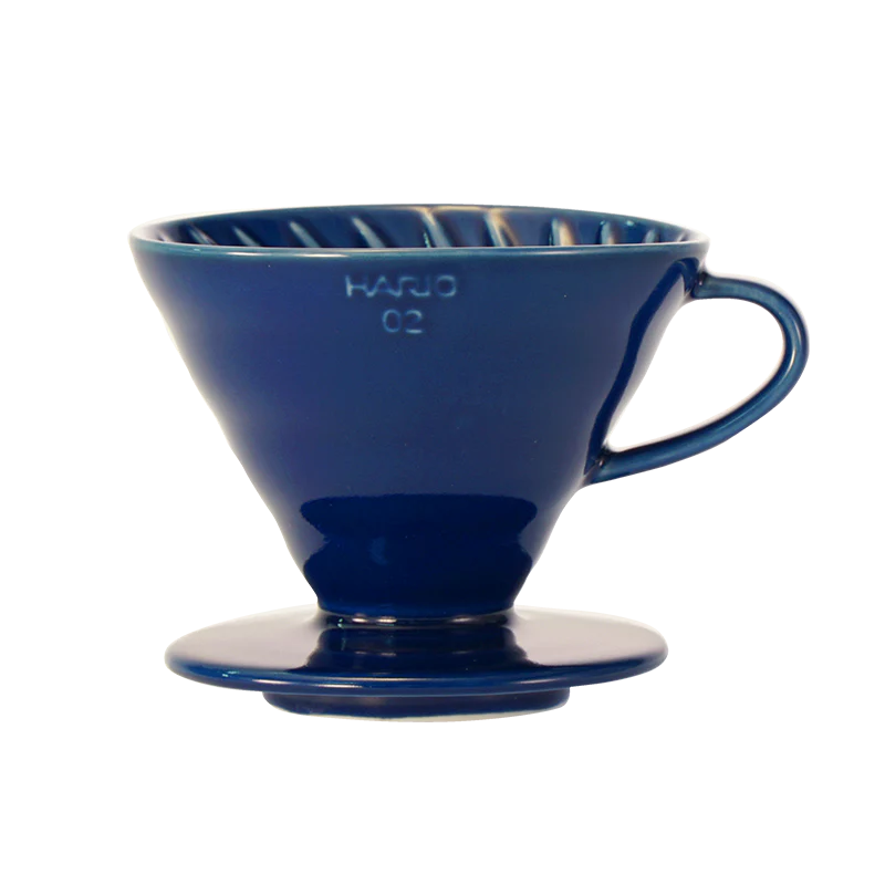 Coador V60 Cerâmica  Azul - Hário