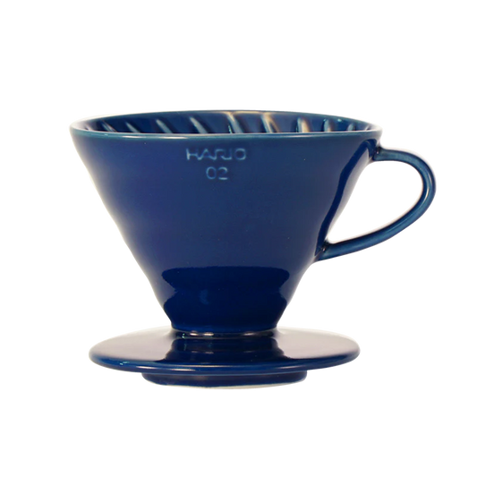 Coador V60 Cerâmica  Azul - Hário
