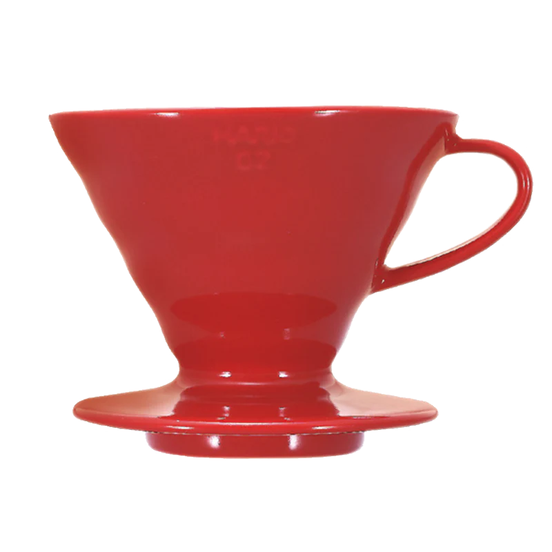 Coador V60 Cerâmica Vermelha - Hário