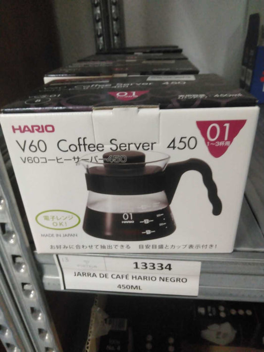Jarra de café Hario Negro 450ml