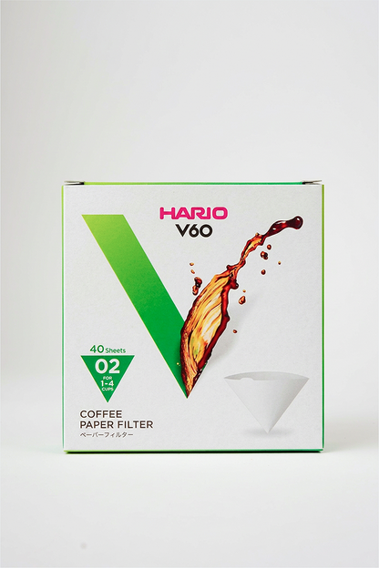 Filtro Papel V60 Hario Box 40 uds