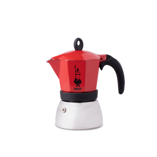 Cafeteira 6 Chav Indução Vermelha Bialetti